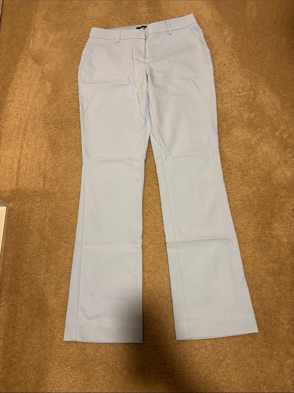Express Light Blue Boot Cut Pants